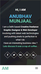 Mobile Screenshot of anubhavmunjaal.com